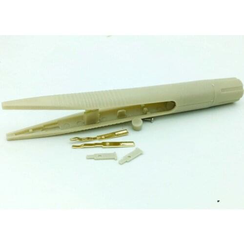 1set new LCR connector LCR test tweezer clip test probe leads adapter