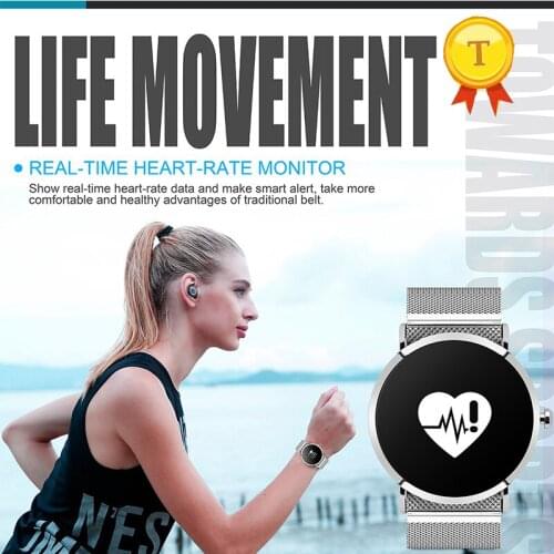 2018 new Waterproof Sport Watch Bluetooth Smart Band 24hrs Dynamic Heart Rate Monitor Bracelet Fitness Tracker Smart Wristband