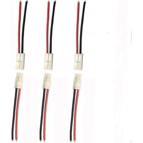 Tamiya Big Style Battery Connector Male & Female Plug Socket with 100mm 14AWG Silicone Wire Cable Adaptor for RC Plane Boat Car