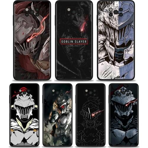 Goblin Slayer Case For Poco X3 M3 Pro NFC F1 Cover for Mi Note 10 Pro Fundas for Mi CC9 Pro CC9E A3 A2 Coque