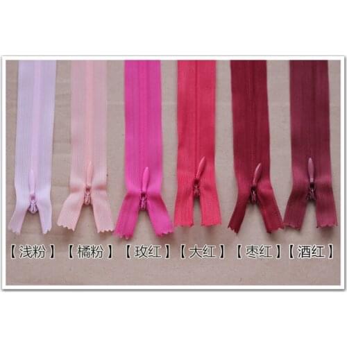 Dailylike 25cm Invisible Zipper Invisible Zipper Length Nylon Zipper Hand-made DIY Clothing Smooth and Durable Wallet Cloth