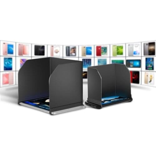 For DJI Drone Remote Control FPV Monitor Sunshade Hood Smartphone Tablet Sun Shade for DJI Mavic Air Phantom 4 / Parrot ANAFI RC