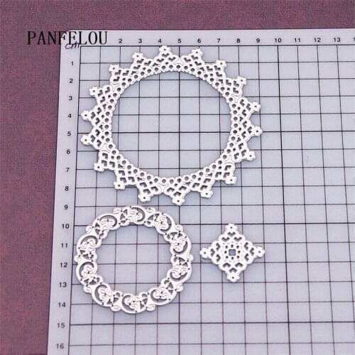 Exquisite bracelet 1lot=3pcs paper die cutting stencils punch Metal cuts dies cutting dies Scrapbooking DIY Embossing mould card