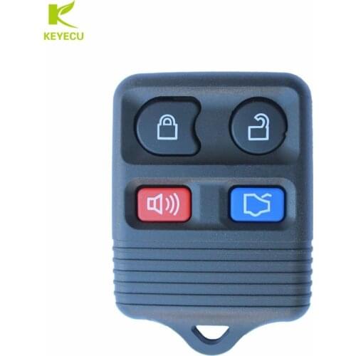 KEYECU 10PCS XHORSE (English Version) for VVDI Key Tool VVDI2 Universal Remote Key 4 Button XKFO02EN