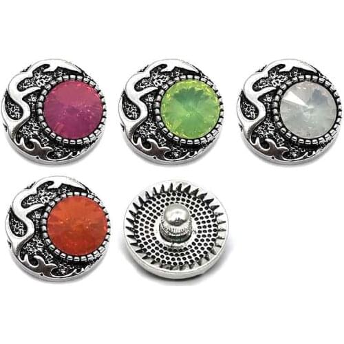 Wholesale High quality bigger w271 18mm metal snap button for Bracelet Necklace Jewelry For Women jewelry Fashion accessories