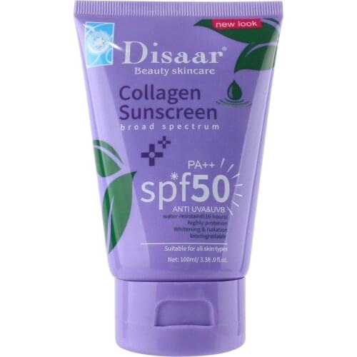 SNOW LADY DISAAR 100ml Physical Sunscreen Refreshing And Not Greasy Organic Collagen Sunscreen