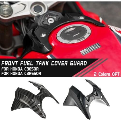 Motorcycle Front Fuel Gas Tank Cover Guard Protector For Honda CBR650R CB650R 2019 2020 2021 CB 650R CBR 650R Accessories Carbon