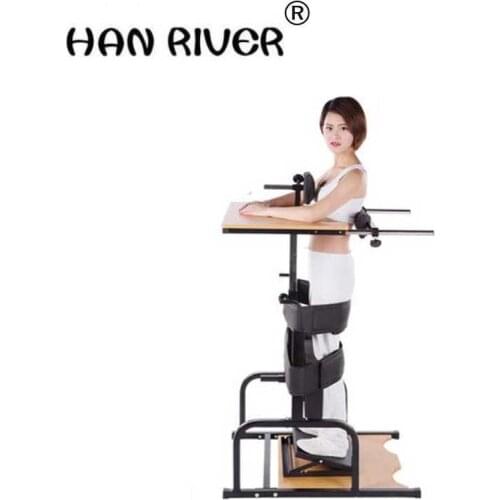HANRIVER Household rack stand lower limb rehabilitation equipment standing bed stand stroke hemiplegia rehabilitation training