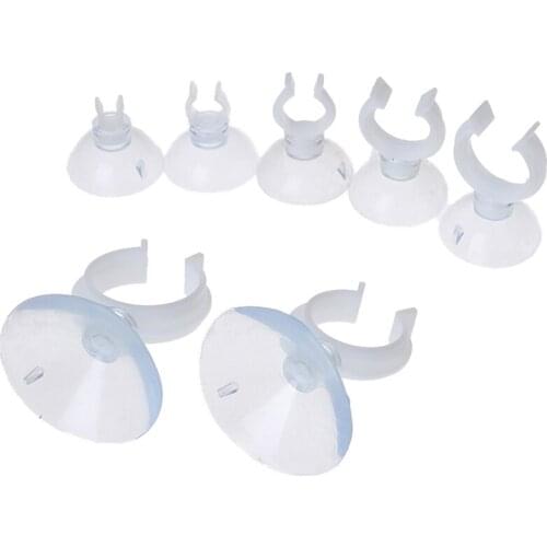10Pcs Rubber Aquarium Fish Tank Suction Cup Sucker Holders For Air Line Tube Hose Pump Dropshipping