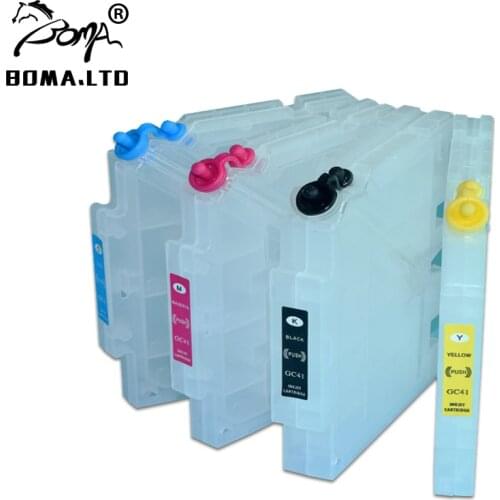 BOMA.LTD Empty Refillable Ink Cartridges For Ricoh GC41 For Ricoh SG3100 SG2100 SG7100 SG7100DN SG2010 3100 2100 3110 Printer