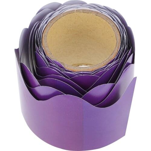 5M Bulletin Border Trim Chalkboard Border Paper Roll School Classroom Wall BlackBoard Trim Decoration