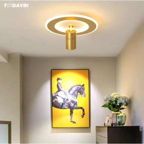 Modern LED Ceiling Light Creative Simple Lamp for Corridor Cloakroom Balcony Porch Small Living Room Bedroom Lamp