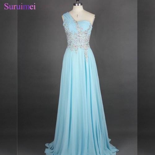 Suruimei Womens One Shoulder Dresses