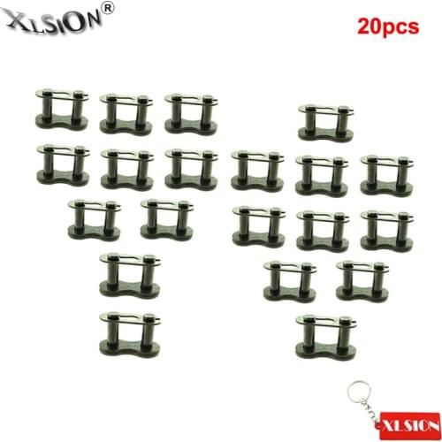 XLSION Aftermarket 20Pcs 428 Chain Master Link For 50cc 70 90cc 110c 125cc 150cc Chinese ATV Quad Go Kart