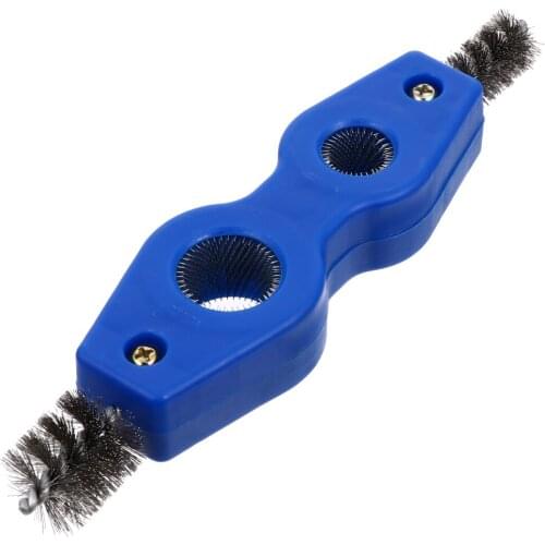 1pc Battery Terminal Cleaning Brush Battery Cleaning Tool 4 in 1 Battery Brush