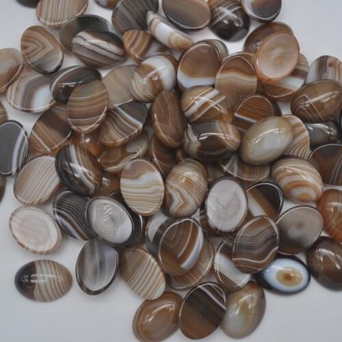 18x13MM Natural Brown Veins Carnelian Oval CAB GEM Cabochon Jewelry Bead (10 pcs/lot) H008