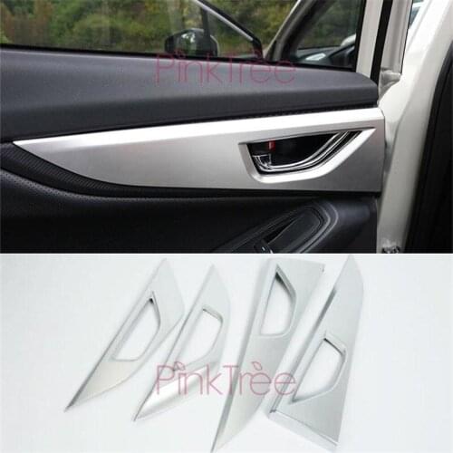2017- 2019 Interior Door Handle Bowl Cover Trim For Subaru Crosstrek Car Styling Accessories