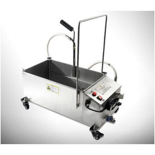 58L Oil Filter Oil Filtration System Filtering Machine for Frying Oil fast shipping