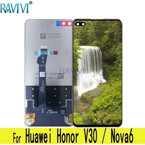 6.57" Nove6 LCD For Huawei Honor V30 LCD Display Touch Screen Digitizer Assembly Replacement For Huawei Nove 6