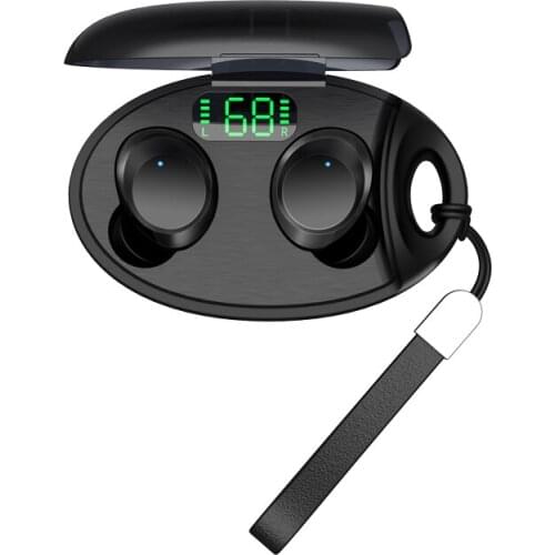 Bluetooth Wireless Earbuds Smartphones Earphones With Led TWS Wireles Sauriculares Earbuds Headset With Mic For Xiaomi Samsung