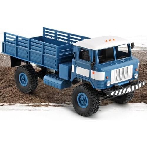 MN-66 2.4G 4WD Crawler Car Remote Control Off-road Military Vehicle With LED Light Model RTR Toy For Kids Gift