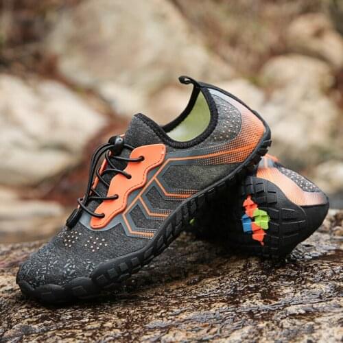 Water sports shoes mens water swimming shoes breathable hiking wading shoes beach outdoor upstream sports shoes