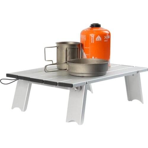 2021 NEW Outdoor Folding Table Beach Camping Backpacking Portable Table with Carry Bag Ultralight Mini Garden Furniture