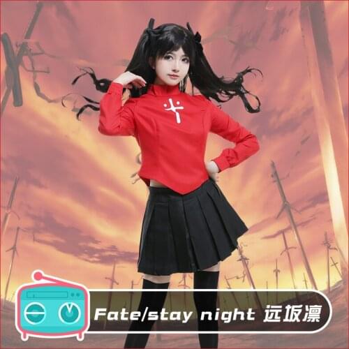 New Tōsaka Rin Fate/stay night cos costume cosplay suit