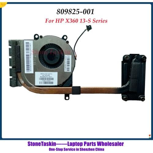 High quality laptop CPU cooling fan Cooler radiator for HP Pavilion X360 13-S 13-s020nr 13-S000 809825-001 CPU fan 100% Tested