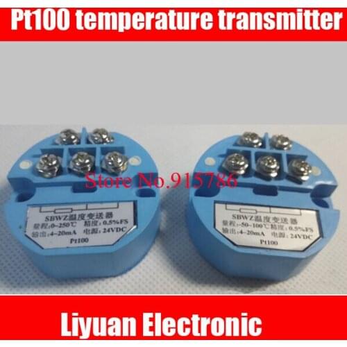 SBWZ temperature transmitter / Pt100 5% accuracy transmitter / voltage output 0-5V / 0-10V Temperature Module