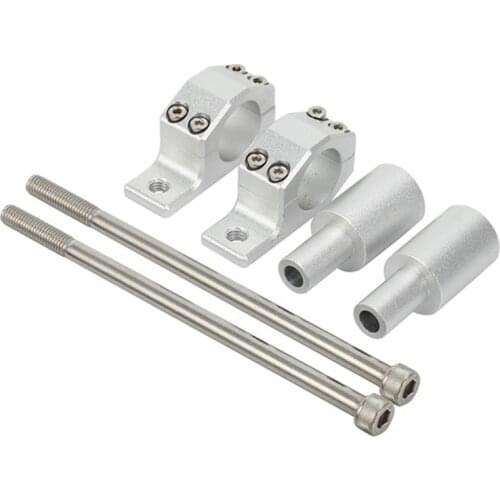 Fog Driving Light Bracket Guard Crash Bull Bar Mount Kit For-BMW R1200GS ADV R1250GS Adv Adventure LC 2014-2019