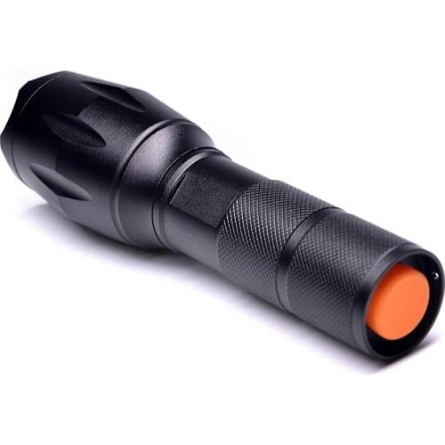 Adjustable Focus Aluminum High Power 260 Lumen 10w Rechargeable Zoomable Super Bright Xm-l T6 Tactical Led Flashlight Torch