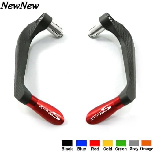 7/8"22mm Universal Motorcycle CNC Handlebar Grips Brake Clutch Levers Handle Bar Guard Protector For BMW K1300S K1300 S K 1300 S
