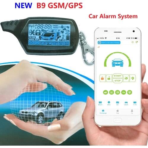 LH002 GSM/GPS two-way car alarm system, suitable for all 12V cars,Mobile APP remotely start the engine.Universal 2G network