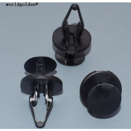 Worldgolden 100pcs auto fasteners Bumper Fascia / Air Dam Retaining Clip for Chevrolet, GMC, Trucks 2007-On, GM 11589292
