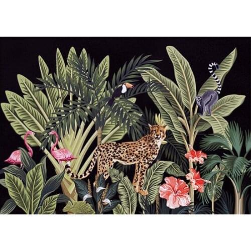 Painting Animals (145 x 105 x 4 cm)