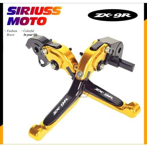 14 Colors CNC Aluminum Motorcycle Brake Clutch Levers Case for Kawasaki ZX9R ZX 9R 2000 2001 2002 2003