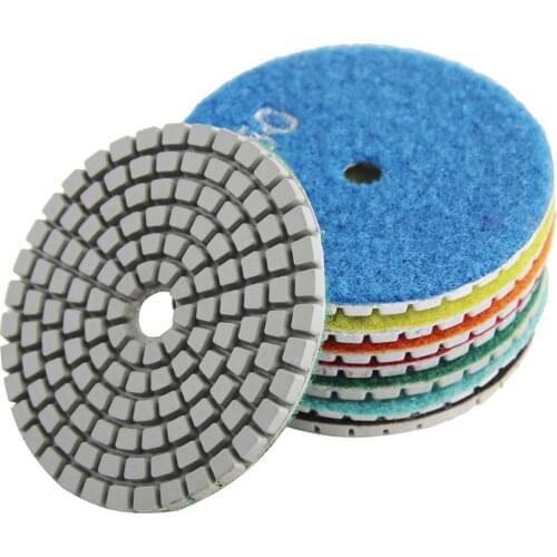 2Pcs/set Diamond Pads 3 Inch 80mm Polishing Set Stone Concrete Marble Tool
