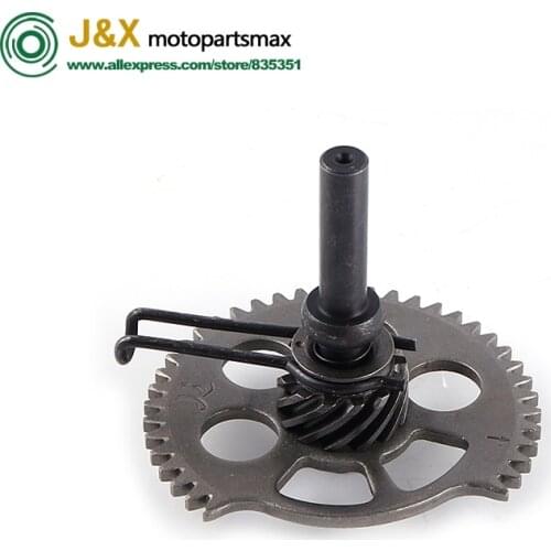 ATV GY6 125cc 150cc Engine Idle Gear Shaft Gear Starter Sprocket for Chinese Scooter Moped Go Kart Quad ATV 152QMI 157QMJ