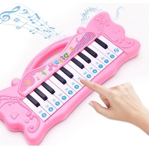 Kids Piano Toy Butterfly Shaped Kids Baby Music Electric Early Learning Electronic Baby Toys Gift