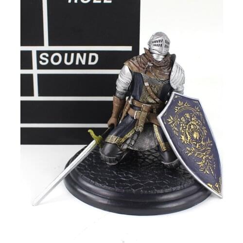 14cm Dark Souls Figure Toys Black Faraam Knight with Sword Figurine PVC Collectible Model Doll For Kids Gift