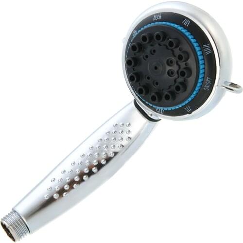 Mayitr 5 Modes Functional Shower Head Chrome Shower Sprinkler High Pressure Hand Showerhead 22 x 8.5cm Bathroom Hardware