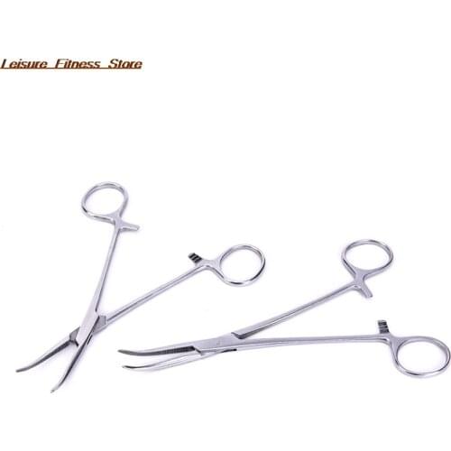 HOT First Aid Kits Hemostatic Clamp Forceps Stainless Surgery Special Tools Pet Plucking Pliers For Outdoor Traveling Hiking