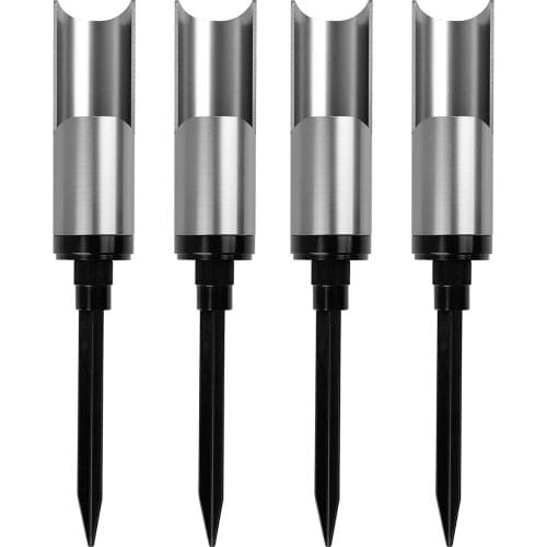 2PCS 4PCS Adjustable Sea Fishing Rod Holder Steel Ground Stand Support Telescopic Rack Fishing tackle