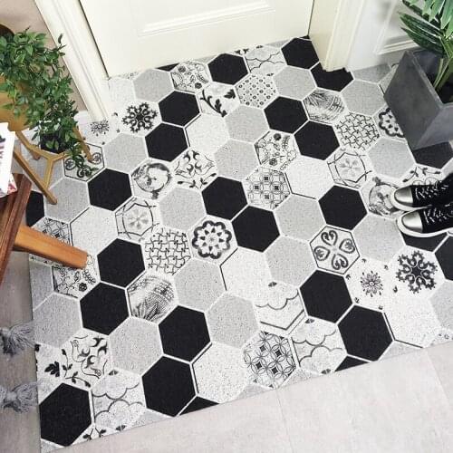 Living Room Mat Hallway Entrance Door Mat Carpet Kitchen Mat Bath Mat Anti-slip Mat DIY Cuttable Home Mat Carpet Custom Doormat