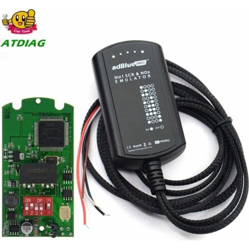 Newest 9in1 Universal Adblue Emulator NOT NEED ANY SOFTWARE Truck AdBlue Emulator Box 9 in 1