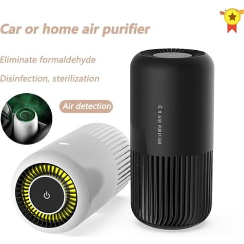 Air Purifier For Home Activated carbon Filters Purifier Car air Air cleaner Air detection Deodorization Eliminate Formaldehyde