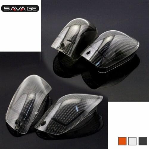 Front Turn Signal Lens For KAWASAKI ZZR 1100 C D Flashing LED Motorcycle Light Cover ZX 11 1990 2001 Indicators Bulb Accessories