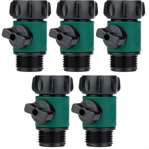 Plastic Water Pipe Shutdown Valve Garden Hose Link Valve Plastic Valve Joint Water Pipe Connection