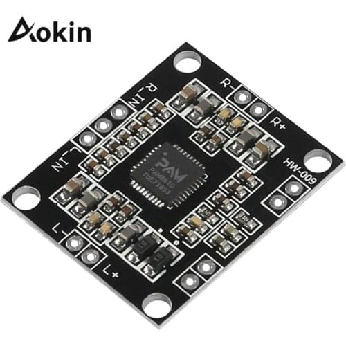 DC 6-12V PAM8610 2x15W Amplifier Board Digital Two-channel Stereo Power Amplifier Board Miniature With switch function